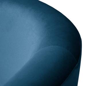 Poltrona Ida I Velluto Ravi: color blu marino