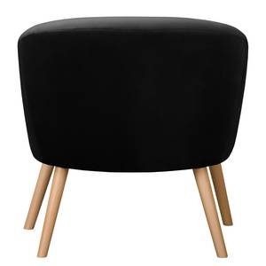 Fauteuil Ida I Velours Ravi: Noir