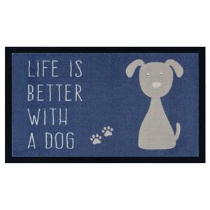 Zerbino Life is better with a Dog Poliammide - Blu