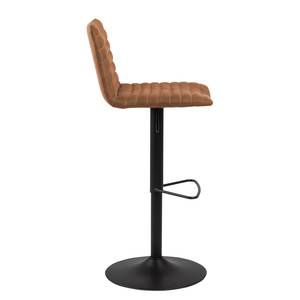 Chaises de bar Kimmy (lot de 2) Cognac