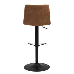 Chaises de bar Kimmy (lot de 2) Cognac