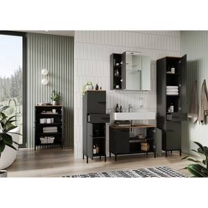 Armoire de toilette Yonkers Avec éclairage intégré - Graphite