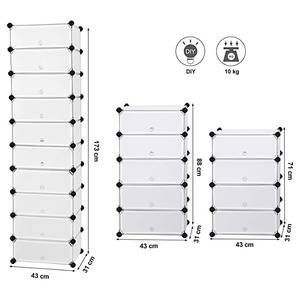 Schoenenkast Beam wit