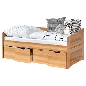 Sofabett Mini Micki mit 4er Schubkästen - Buche - 4