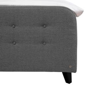 Letto boxspring Nordic Tessuto TBO: 19 woven grey - 180 x 200cm - H3