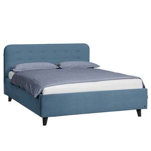 Gestoffeerd bed Nordic Bed Stof TSV: 16 cornflower - 140 x 200cm - Met hoofdeinde - Zonder matras