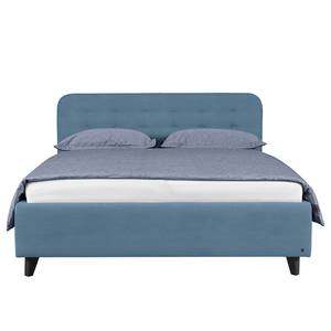 Gestoffeerd bed Nordic Bed Stof TSV: 16 cornflower - 140 x 200cm - Met hoofdeinde - Zonder matras