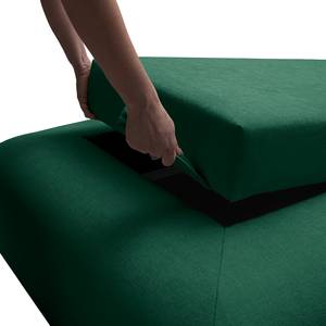 Repose-pieds Miu Magic Tissu Concha: Vert émeraude