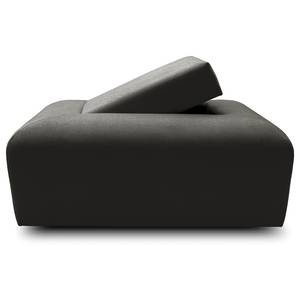 Hocker Miu Magic Geweven stof Concha: Antracietkleurig