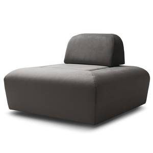 Hocker Miu Magic Velours Sadia: Donkergrijs