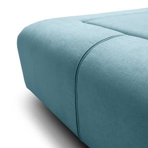 Sofa Miu Magic mit Eck-Rückenlehne Webstoff Concha: Jeansblau