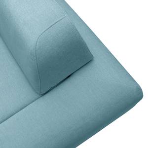 Sofa Miu Magic mit Eck-Rückenlehne Webstoff Concha: Jeansblau