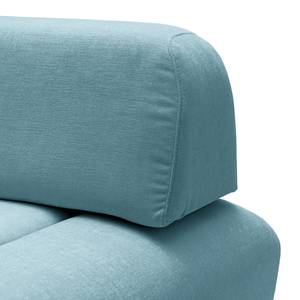 Sofa Miu Magic mit Eck-Rückenlehne Webstoff Concha: Jeansblau