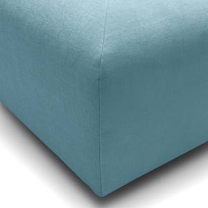 Sofa Miu Magic mit Eck-Rückenlehne Webstoff Concha: Jeansblau