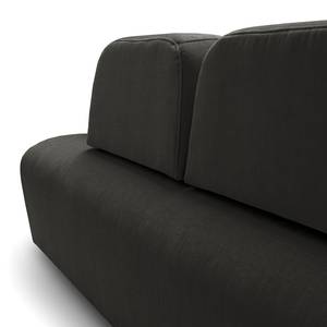 Sofa Miu Magic mit Eck-Rückenlehne Webstoff Concha: Anthrazit