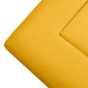 Canapé Miu Magic avec dossier d’angle Tissu Concha: Jaune maïs