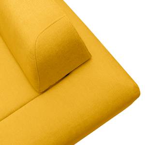 Divano Miu Magic con schienale S Tessuto Concha: giallo mais