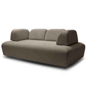 Sofa Miu Magic I mit Rückenlehne S Webstoff Concha: Braun