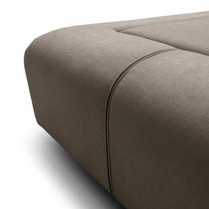 Sofa Miu Magic I mit Rückenlehne S Webstoff Concha: Braun