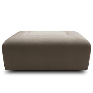 Hocker Miu Magic met rugleuning L Geweven stof Concha: Braun