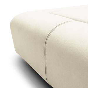 Pouf Miu Magic con schienale angolare Tessuto Concha: bianco