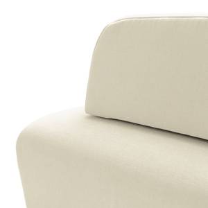 Hocker Miu Magic met hoek-rugleuning Geweven stof Concha: Wit