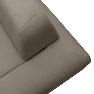 Hocker Miu Magic met hoek-rugleuning Geweven stof Concha: Braun