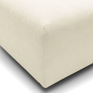 Hocker Miu Magic met rugleuning S Geweven stof Concha: Wit