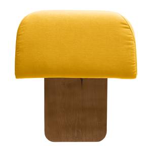 Pouf Miu Magic con schienale S Tessuto Concha: giallo mais