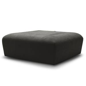 Hocker Miu Magic mit Rückenlehne S Webstoff Concha: Anthrazit