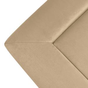 Bank Miu Magic met hoek-rugleuning Velours Sadia: Beige