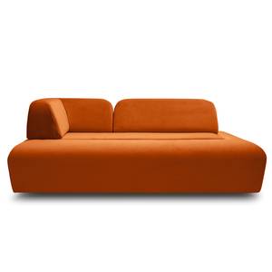 Sofa Miu Magic mit Eck-Rückenlehne Samt Sadia: Orange