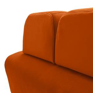 Sofa Miu Magic mit Eck-Rückenlehne Samt Sadia: Orange