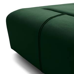 Bank Miu Magic II met rugleuning S Velours Sadia: Antiek groen