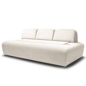 Sofa Miu Magic II mit Rückenlehne S Samt Sadia: Weiß