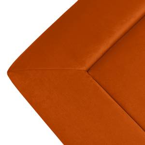 Bank Miu Magic II met rugleuning S Velours Sadia: Oranje