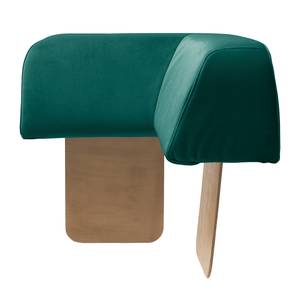 Pouf Miu Magic con schienale angolare Turchese