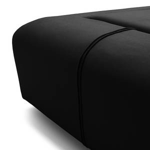 Pouf Miu Magic con schienale angolare Velluto Sadia: antracite