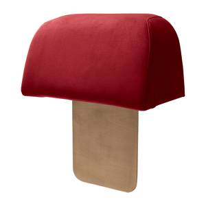 Hocker Miu Magic met rugleuning S Velours Sadia: Bordeaux