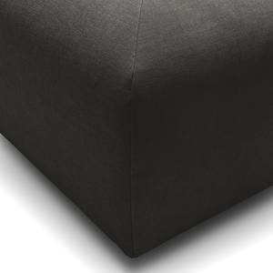 Sofa Miu Magic mit Rückenlehne L/S Webstoff Concha: Anthrazit
