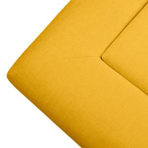 Sofa Miu Magic mit Rückenlehne L/S Webstoff Concha: Maisgelb