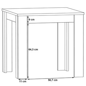 Eettafel Josie wit