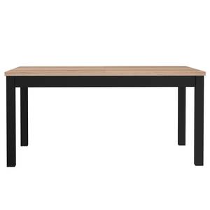 Table Westlock Extensible - Imitation chêne argenté / Noir