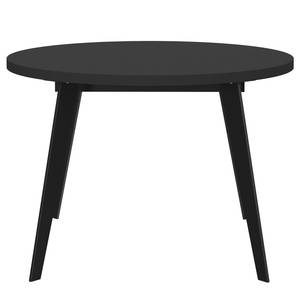 Eettafel Margie (met uitschuiffunctie) - - Zwart