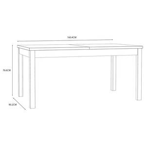 Eettafel Mareike Uittrekbaar