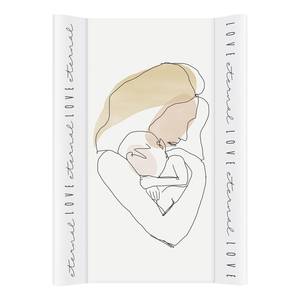 Keil-Wickelauflage Eternal Love Multicolor - Weiß - Andere - 72 x 5 x 85 cm
