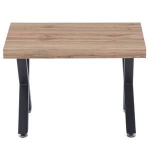 Salontafel Grand Prix acaciahouten look/zwart - Breedte: 60 cm