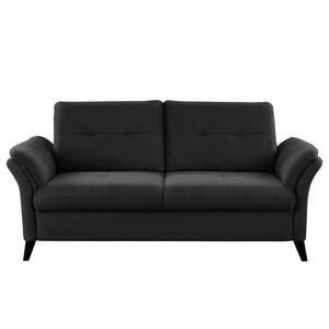 Sofa Wintertime (3-Sitzer) Webstoff Palila: Schwarz