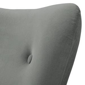 2-Sitzer Sofa BRAZIL Samt Vaia: Grau