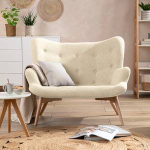 2-Sitzer Sofa BRAZIL Bouclé Stoff Nola: Beige